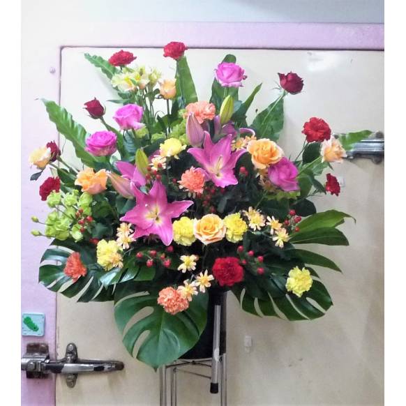 ミックスカラーのお祝いスタンド